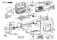 Bosch 0 603 238 903 Pst 60 Pea Jig Saw 220 V / Eu Spare Parts